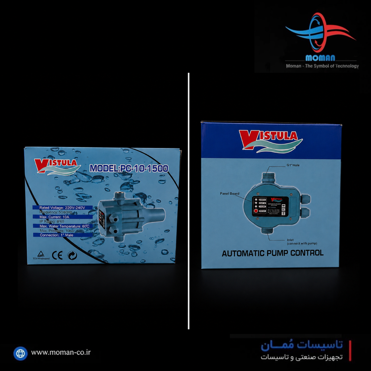 سیستم اتوماتیک (ست کنترل) ویستولا مدل VISTULA PC-10-1500